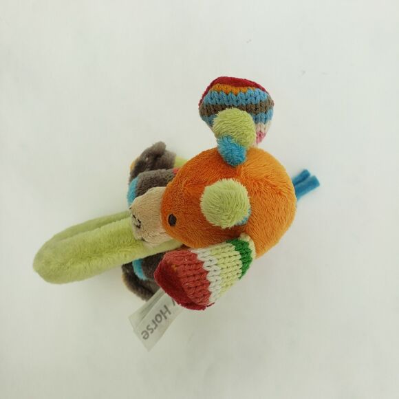 Happy Horse Netherlands Giraffe Plush Knit Soft Baby Toy Stuffed Animal Small 5" - Picture 9 of 11